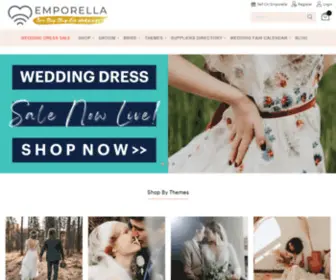 Emporella.com(Emporella // Your Wedding Marketplace) Screenshot