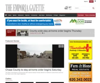 Emporiagazette.com(To practice excellence in community journalism) Screenshot