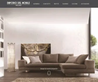 Emporiodelmobile.it(Arredamento e mobili a Milano) Screenshot