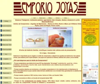 Emporiojoyas.cl(Anillos de Compromiso) Screenshot