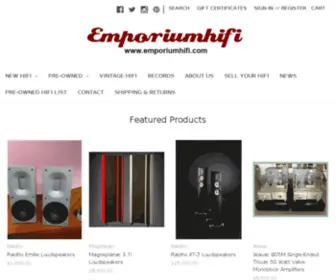 Emporiumhifi.com(Emporium HiFi specialise in buying and selling new and pre) Screenshot