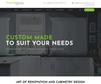 Emporiumkitchens.com.au(Custom Cabinetry Designer Company) Screenshot