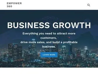 Empower360.com(EMPOWER 360) Screenshot