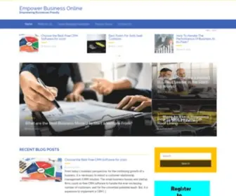Empowerbusinessonline.com(Empower Business Online) Screenshot