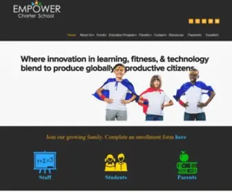 Empowercharter.org(Empower Language Academy) Screenshot