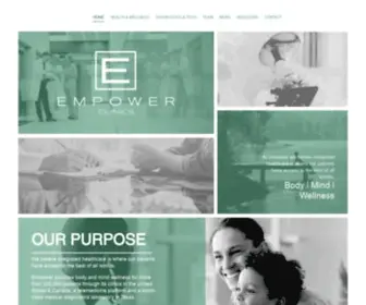 Empowerclinics.com(Empower Clinics Inc) Screenshot