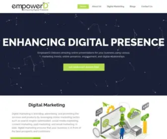 Empowerdtech.com(Digital Marketing Company in Ahmedabad) Screenshot