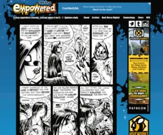 Empoweredcomic.com(Volume 7 Page 32) Screenshot