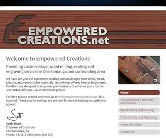 Empoweredcreations.net(Custom Inlays) Screenshot