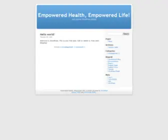 Empoweredhealthsolutions.com(Empoweredhealthsolutions) Screenshot