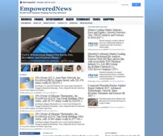 Empowerednews.net(Empowered News) Screenshot