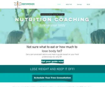 Empowerednutritioncoaching.com(Empowerednutritioncoaching) Screenshot