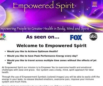 Empoweredspirit.com(Energy Healing) Screenshot