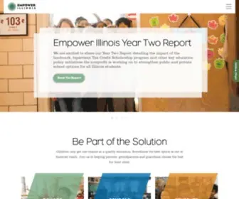 Empowerillinois.org(Illinois Invest in Kids Tax Credit Scholarship Program) Screenshot