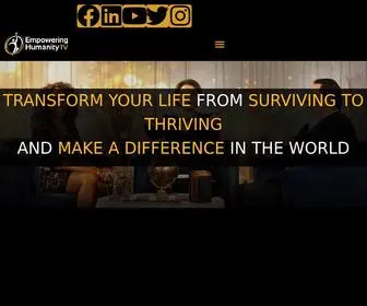 Empoweringhumanitytv.com(Empowering Humanity Home) Screenshot