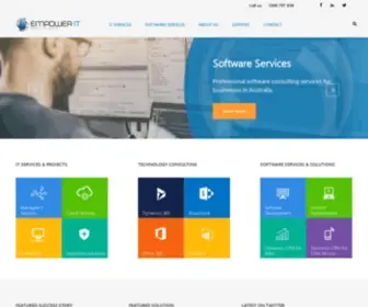 Empowerit.com.au(Empower IT Solutions) Screenshot