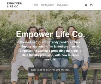 Empowerlifeco.shop(Empower Life Co) Screenshot