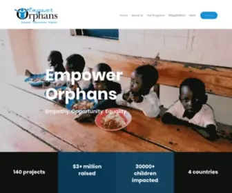 Empowerorphans.org(Empower Orphans) Screenshot