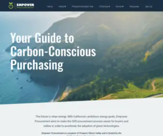 Empowerprocurement.com(Empower Procurement) Screenshot