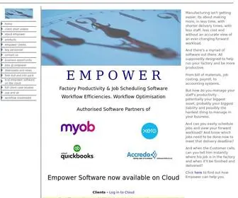 Empowersoftware.co.nz(Empower Software) Screenshot
