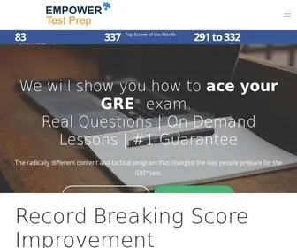 Empowertestprep.com(Rock Your GRE®) Screenshot