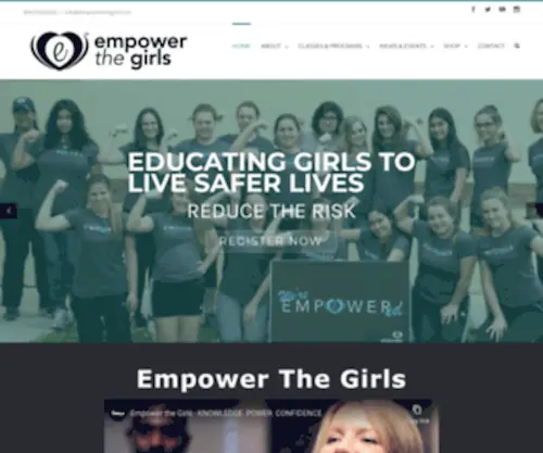 Empowerthegirls.net(KNOWLEDGE) Screenshot