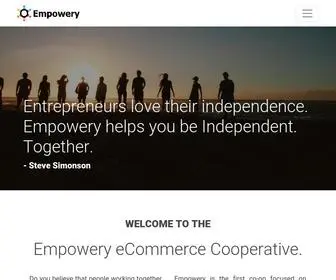Empowery.com(Empowery eCommerce Cooperative Non) Screenshot