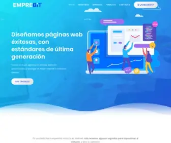 Emprebit.com(Agencia de dise) Screenshot