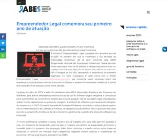 Empreendedorlegal.org.br(Empreendedor Legal comemora seu primeiro ano de atuação) Screenshot