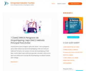 Empreendedorturbo.com(Como Criar Negócio Online) Screenshot