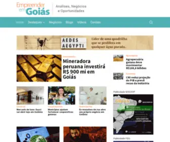 EmpreenderemGoias.com.br(Empreender em Goiás) Screenshot
