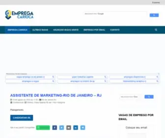 Empregacarioca.com(Emprega Carioca) Screenshot