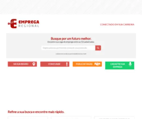 Empregaregional.com.br(Conectado em sua carreira) Screenshot