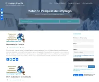 Emprego-Angola.com(Todos os empregos em apenas um Site) Screenshot