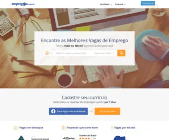 Empregos.com.br(Site de Empregos e Vagas de trabalho) Screenshot