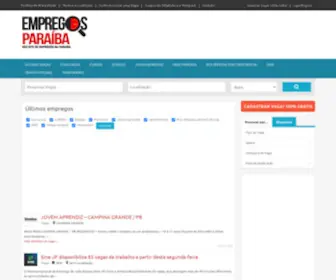 Empregosparaiba.com.br(Empregos Paraíba) Screenshot
