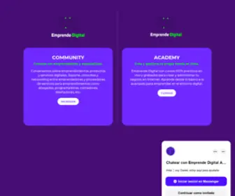 Emprende-Digital-Academy.com(Emprende Digital) Screenshot