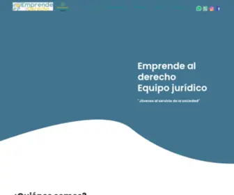 Emprendealderecho.com(Emprende al derecho emprendealderecho) Screenshot