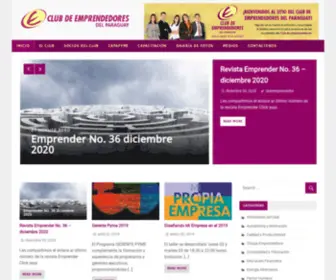 Emprendedor.org.py(Club de Emprendedores) Screenshot