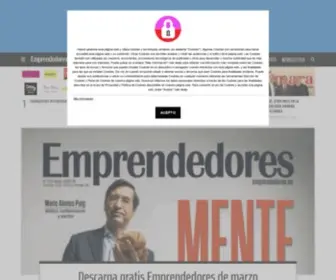 Emprendedores.es(La revista líder en economía y empresa) Screenshot