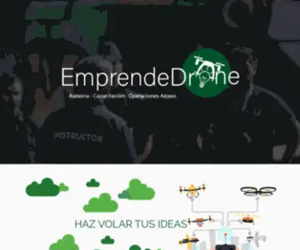 Emprendedrone.cl(Inicio) Screenshot