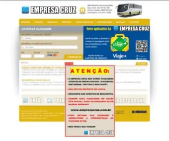 Empresacruz.com.br(Empresa Cruz) Screenshot