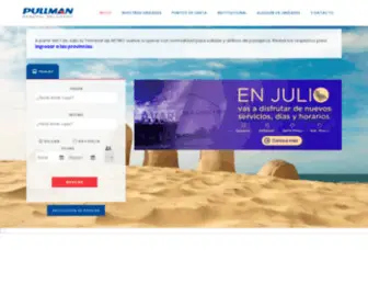 Empresapullman.com.ar(Pullman Gral Belgrano) Screenshot