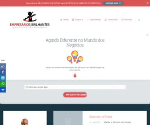 Empresariosbrilhantes.com.br(Empresários) Screenshot