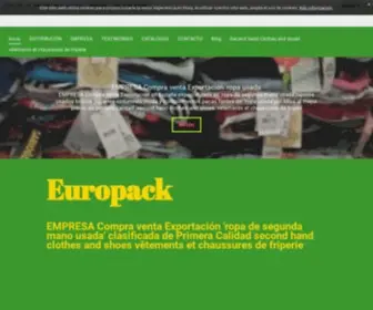 Empresaropausadaeuropack.com(Exportación) Screenshot