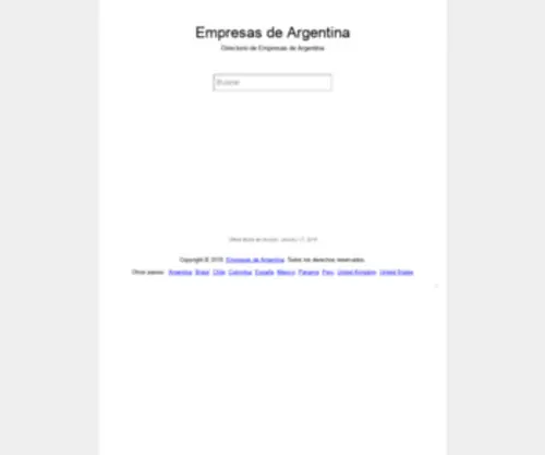 Empresas-DE-Argentina.com(Empresas de Argentina) Screenshot