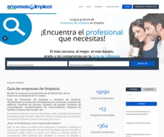 Empresasdlimpieza.com(EMPRESAS DE LIMPIEZA) Screenshot