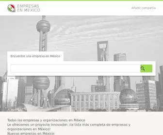 Empresasenmexico.net(Le ofrecemos un proyecto innovador) Screenshot