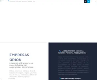 Empresasorion.cl(Empresas Orion) Screenshot