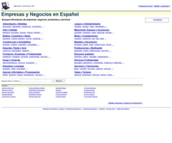 Empresasynegocios.info(Empresasynegocios info) Screenshot